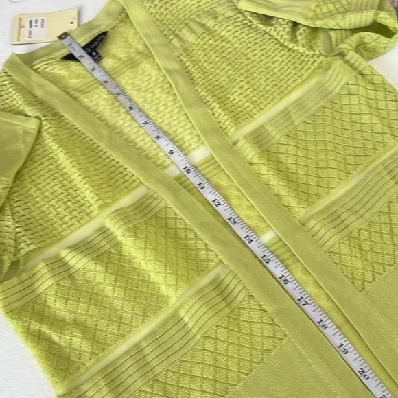 Ming Wang Sz S Duster Cardigan Patterned Knit NWT - Picture 6 of 10